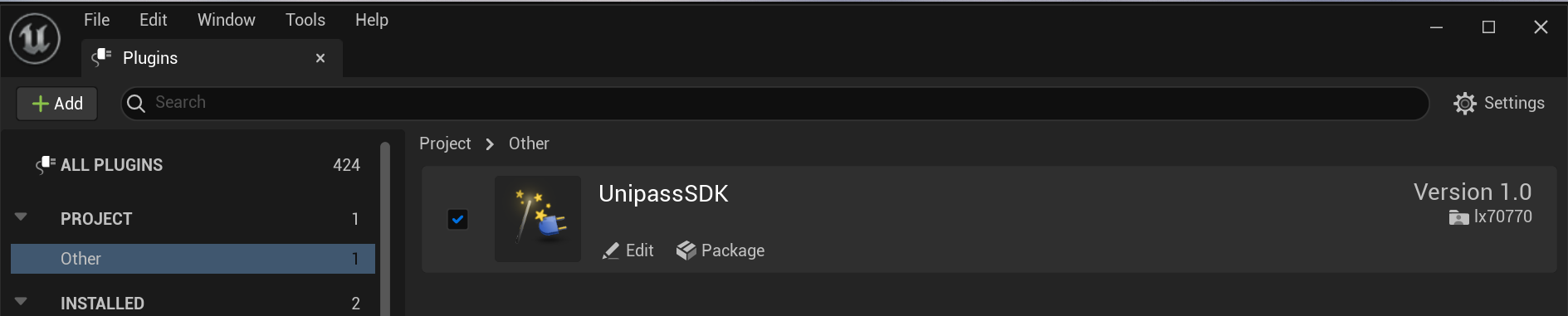 set up Unipass SDK